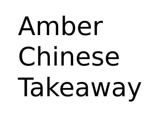 Amber Chinese Takeaway in Scotland Opening Times