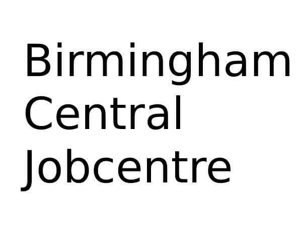Birmingham Central Jobcentre in West Midlands Opening Times