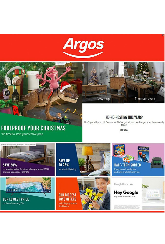 Argos november 1 2018 offers page 1