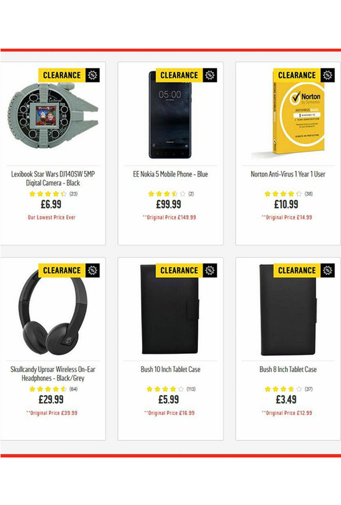 Argos september 1 2018 offers page 2