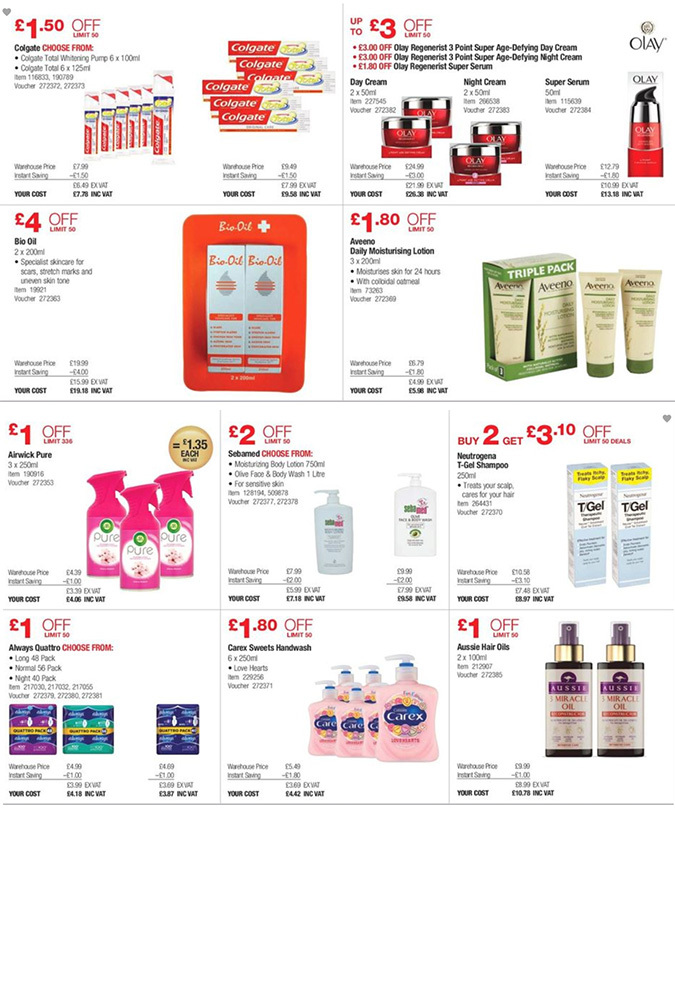 Costco september 1 2018 offers page 14