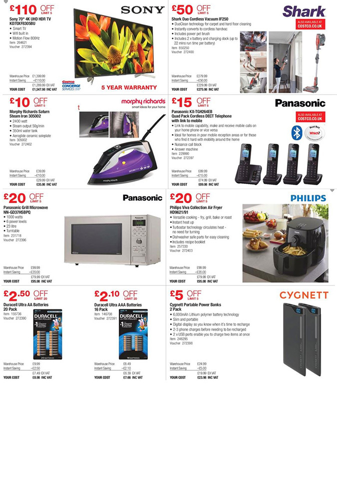 Costco september 1 2018 offers page 8