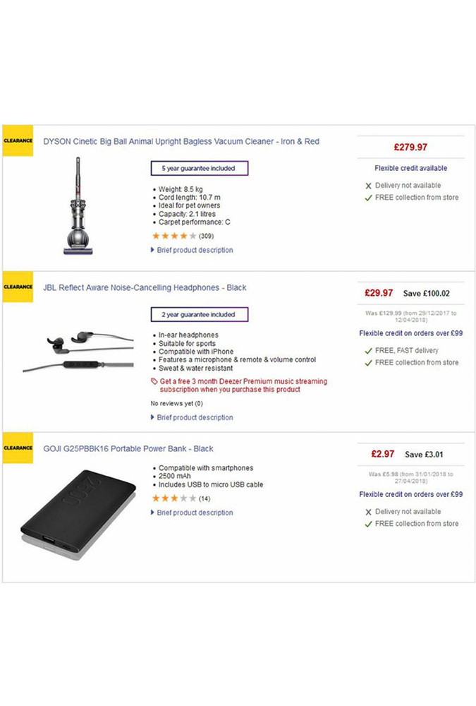 Currys july 2018 offers page 5