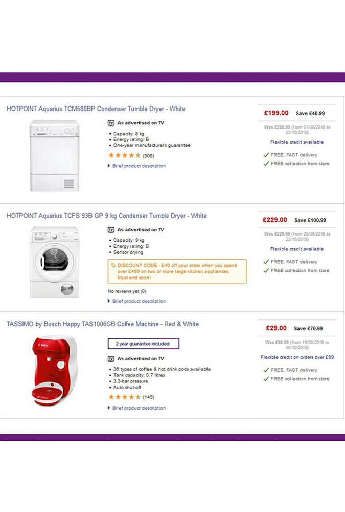 Currys november 1 2018 offers page 3
