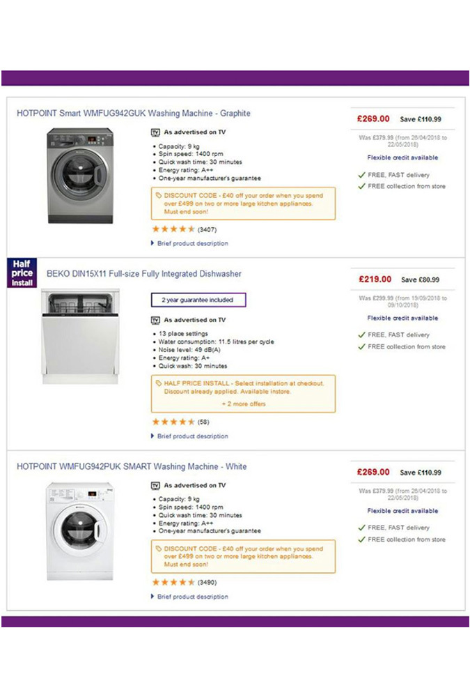 Currys november 1 2018 offers page 4