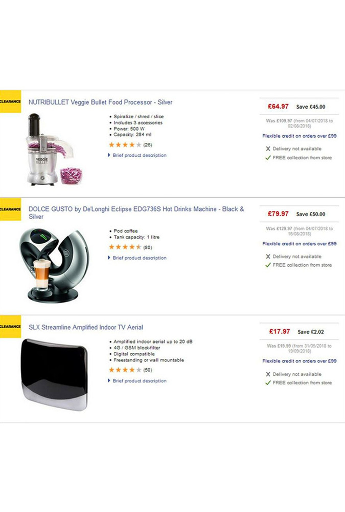 Currys october 2 2018 offers page 9