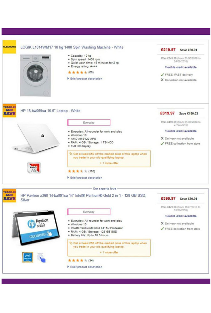 Currys september 1 2018 offers page 4