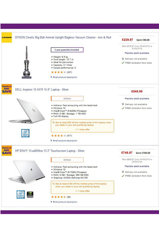 Currys september 1 2018 offers page 8