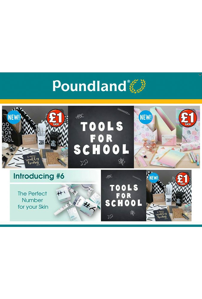 Poundland agust last 2018 offers page 1