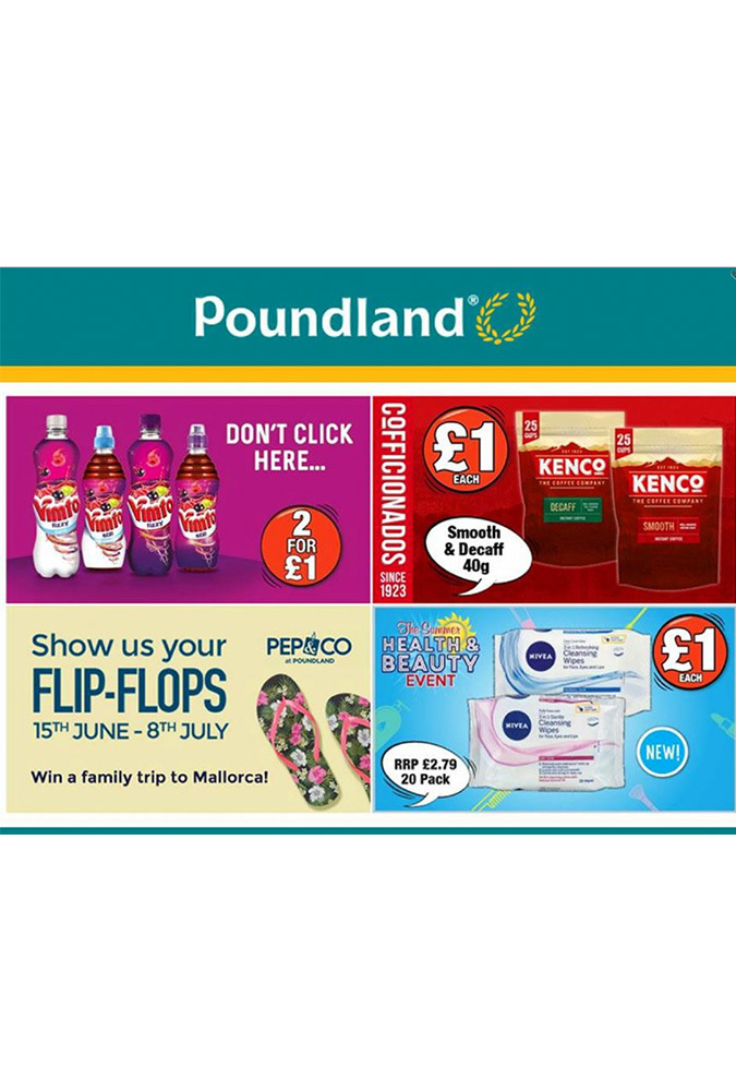 Poundland july 2018 offers page 1