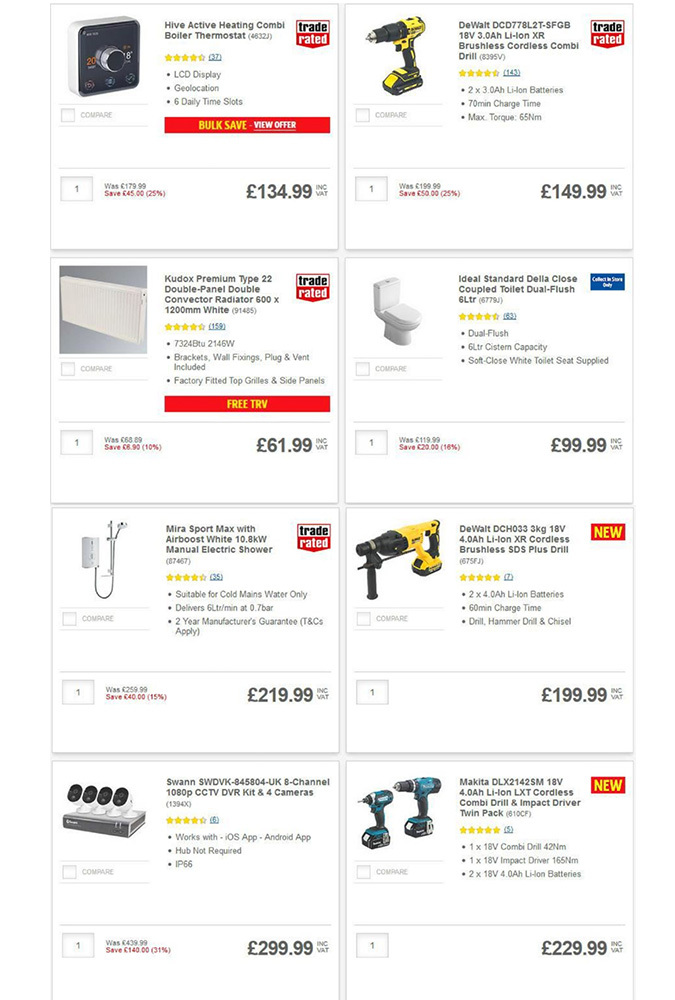 Screwfix october 1 2018 offers page 2