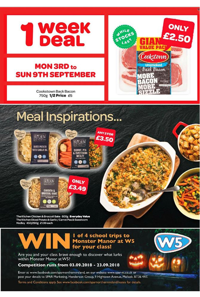 Spar september 2 2018 offers page 5