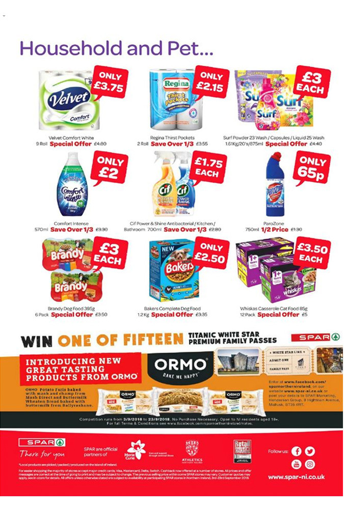 Spar september 2 2018 offers page 6