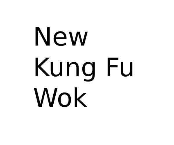 New Kung Fu Wok in South East Opening Times