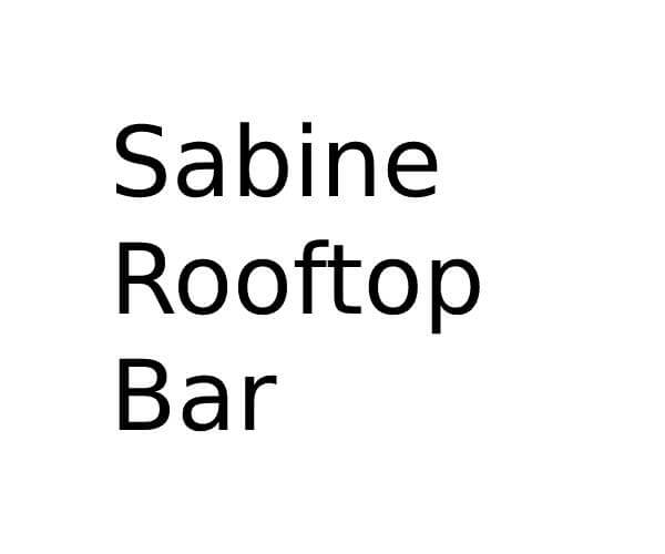 Sabine Rooftop Bar in London Opening Times